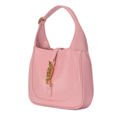 light pink vintage gucci purse|Jackie 1961 Mini Hobo Bag In Light Pink Leather .